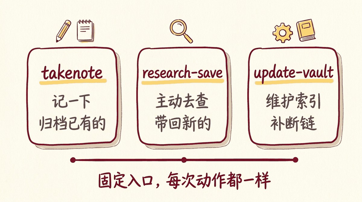 三个配套 Skill