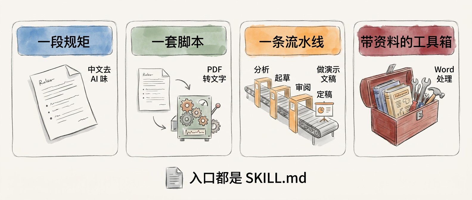 技能长得不都一样