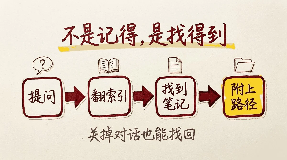 不是记得，是找得到